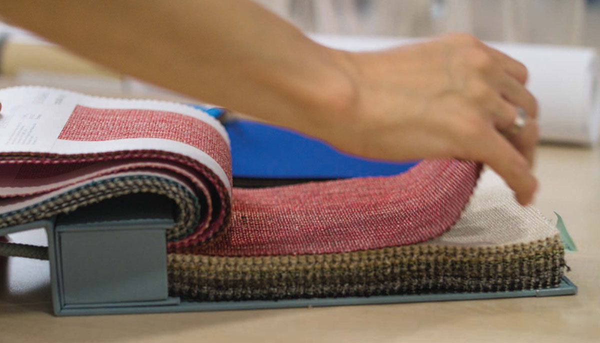 greenline sample fabric book